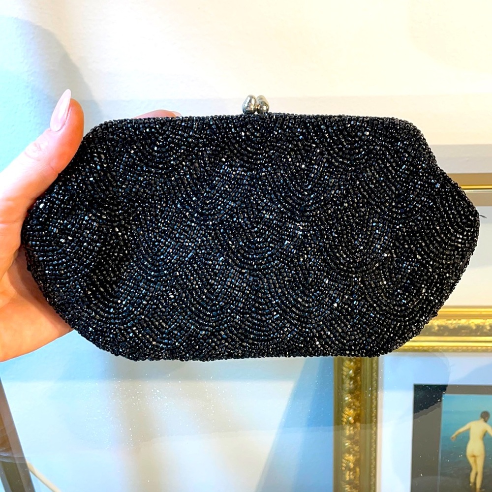 Vintage Japanese Beaded Clutch